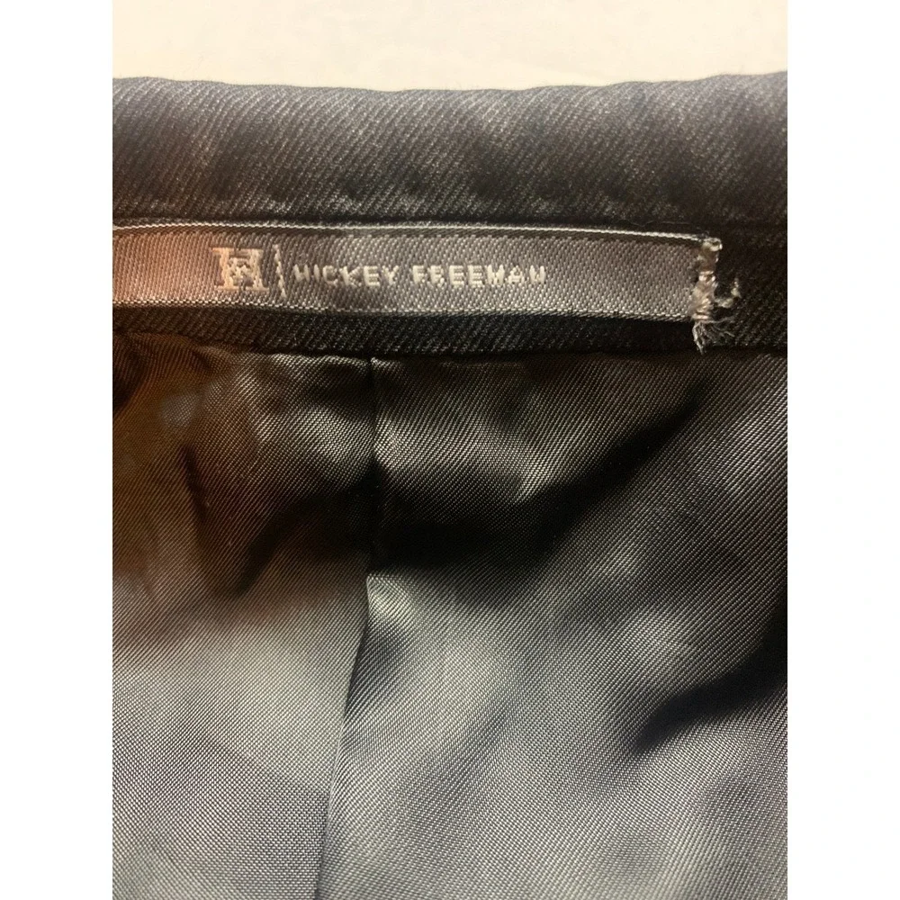 Hickey Freeman Nordstrom 100% Wool Super 120s Suit Jacket Blazer Mens 42 Long